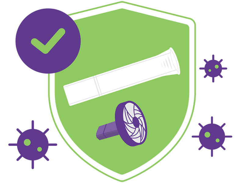 ndd mouthpieces provide infection control