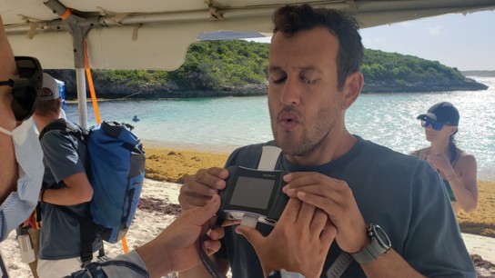 ndd’s EasyOne Air tested to new depths in world’s largest freediving competition