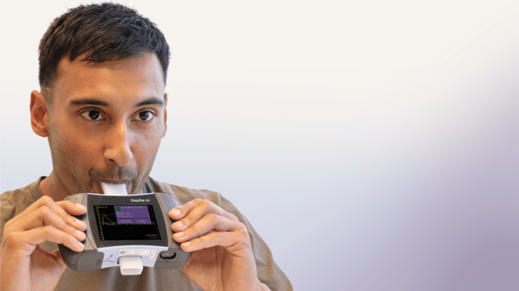 ndd spirometer for use in diagnosing lung diseases