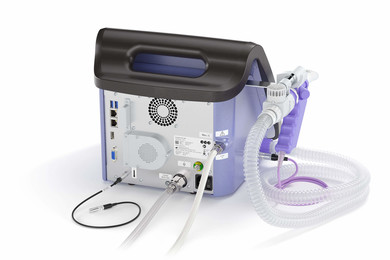 EasyOne Pro LAB - Back side - NDD - Spirometer - Spirometry