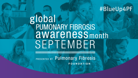 September ist der Gedenkmonat für die Lungenfibrose