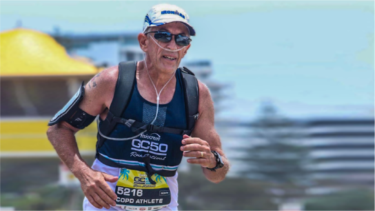 COPD Athlete completes his first Ironman competition one year after his severe COPD diagnosis
