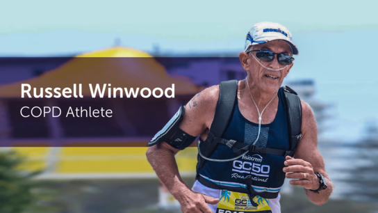 Russell Winwood, un deportista con EPOC