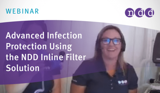 Advanced Infection Protection Using the NDD Inline Filter Solution