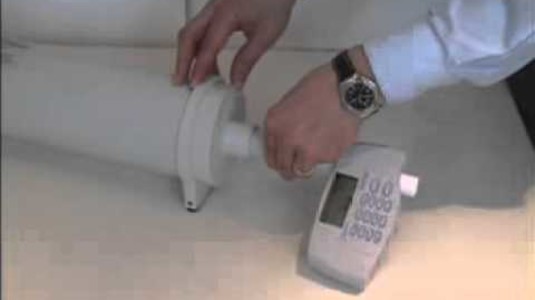 ndd EasyOne spirometer - Calibration Check