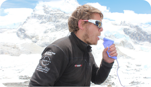 lung function on mount everest