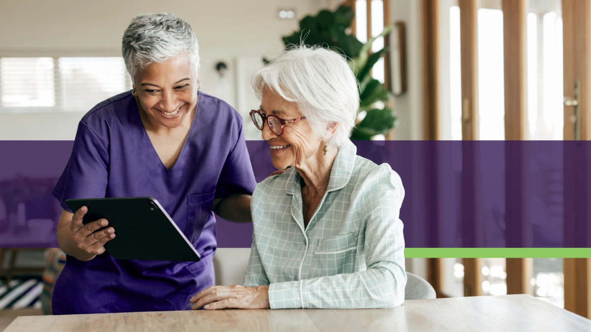 healthcare provider offering home healthcare services to patient