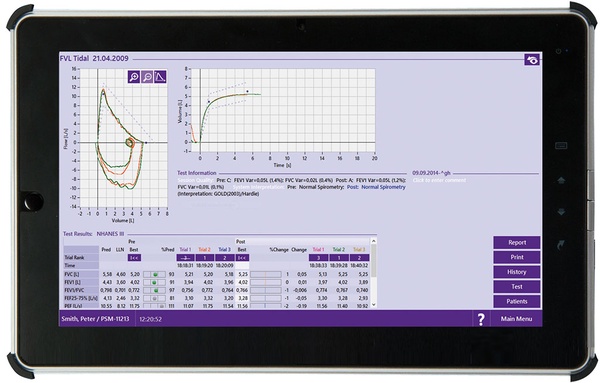 EasyOne Connect - NDD - Espirómetro - Espirometria