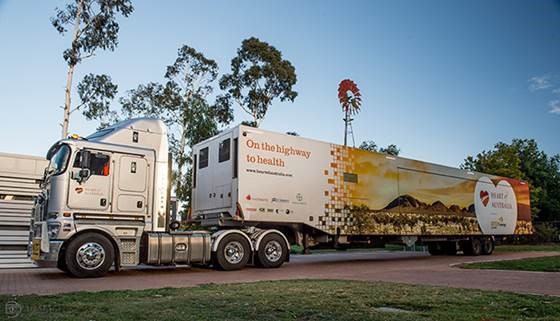 Heart of Australia - EasyOne - NDD - Medical clinic-on-wheels - Niche - Spirometer - Spirometry